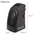 400W Handy Heater  Set temperature up to 32C, LED Display, Timer to maintain on and off