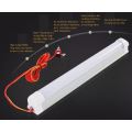 12V DC High Power Frosted LED Tube Light with Alligator Clamps - Perfect Light for Load Shedding