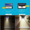 32 LED Solar Wall Light - Stay on Dim Light Mode & Brighten with Motion
