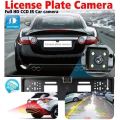 License Plate Holder with HD IR Camera - Easy to install without drilling holes, Night Vision etc.