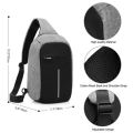 Anti-Theft Sling Backpack with USB Interface