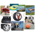 Portable 12V DC Air Compressor Ideal for inflating car tires, balls, rubber floater, hovercraft etc