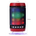 Wireless Bluetooth Speaker With LED Lights & FM Radio, Support USB & SD Card