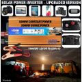 Solar Power Inverter - Convert 12V DC to 220V AC - 1000W Continious Power & 2000W Peak Power)