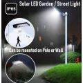 LED SOLAR Street Light, 20W, PIR, Motion Sensor, Waterproof with 3 Lighting Modes