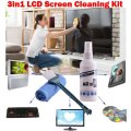 3 Piece LCD Screen Cleaning Kit for Phones, Tablets, Laptops, Computers, TVs etc.