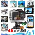2.0" Ultra HD 4K Waterproof Sport Action Camera with WIFI, 170° View, 16MP etc.