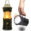 4-in-1 LED SOLAR Lantern, Flashlight, Stage Light & Power Bank with Build-in Rechargeable Battery
