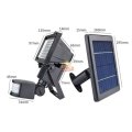 Super Bright 60 LED Solar Flood Light, 5M Wired Solar Panel & Mounting Kit