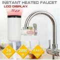 Electric Heating Faucet  Install Directly on to Your Tap, Include Faucet Adapters