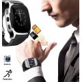 Military Quality Bluetooth Smart Watch with build-in Camera, Support SIM & SD Card, Pedometer & more