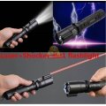 3-IN-1 High Power Laser Self Defense Electro Shock Stun Gun Flash Light with Rechargeable Battery