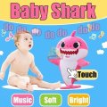 The Baby Shark Soft Toy Sings the Baby Shark Song with Flashing lights