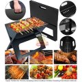 Foldable BBQ Grill Braai, Portable to Carry Anywhere, Perfect for Picnics, Camping, Traveling, Beach