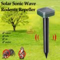 2 PC Ultrasonic SOLAR Rat Out! - Keep Mice, Rats & Other Pests Away Forever! Pet Friendly