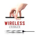 Wireless Charger for all QI Compliant Phones & Devices with USB Port