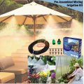 Pre-assembled Outdoor Misting / Irrigation System, Perfect for Cooling or Watering Your Plants