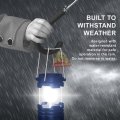 Waterproof Solar Lantern Light Charged by sun light or AC Charging Cord