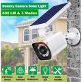 LED 1000LM Solar Light & Dummy Surveillance Camera, 3 Lightening Modes, Ideal to protect your home