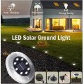 Outdoor Solar Ground Light, Waterproof, Light Sensor, Perfect for Driveway, Pathway, Garden, Patio,