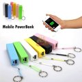3600mAh Power Bank with Keyring and 5-in-1 Multi-Functional Cable for Charging of different Devices