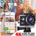 Ultra HD 4K Waterproof WIFI Sport Action Camera, 170° View, 16MP etc.