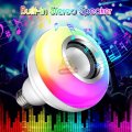 Bluetooth SPEAKER with LED Light, 16 Colours with Remote Control, Adjustable volume of Light & Music