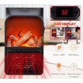 Remote Control Flame Heater, 1000W, Rapid Heat Dissipation, Easy to operate