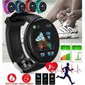 Bluetooth Health Smart Watch - Monitor Heart Rate, Blood Pressure, Blood Oxygen, Calorie, Distance
