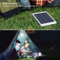 LED SOLAR Light Bulb with Solar Panel & Multifunctional Charging Cable to Charge Devices