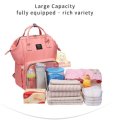 Large Capacity Baby Backpack Bag with insulated bottle pockets