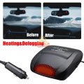 2-IN-1 12V 150W Car Heating & Cooling Fan & Defogger
