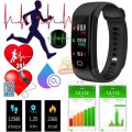 Bluetooth Fitness Smart Watch - Monitor Heart Rate, Blood Pressure, Blood Oxygen, Calorie, Distance