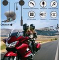 Wireless Bluetooth Headset designed for Motorcycle Riders with Voice Support