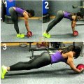 AB Wheel Exerciser for a Full Body Workout! 10 Min Exercise can Consume up to 500 Calories