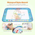 Water Drawing Painting Mat with Magic Pens, No Mess, No Fuss, Only use Water
