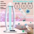 Large UV Disinfection Lamp, Sterilize, Remove Mites, Remove Odors, Remote & Timer Settings