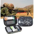 Hard Shell First Aid Kit with Easy Zipper Access, Light weight and perfect for Home use or Outdoors