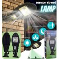 Solar Sensor Street Light, 100W - SEE NEW DELIVERY FEES