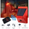 Waterproof Motion Sensor LED SOLAR ALARM LIGHT & Remote  - Your all-in-one Security Necessity