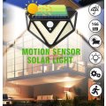 Super Bright 166 LED Solar Motion Wall Light with 3 Mode Settings, 1200LM, Waterproof etc.