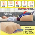 Comfortable Medical Inflatable Leg Pillow, Improves Blood Circulation, Reduce Swelling, Back Pain...