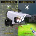 Solar Security Motion Sensor Flood Light with Remote Control - SEE NEW DELIVERY FEES