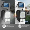 Super Bright Solar Split LED Wall Light, Build in Battery, 3 Selection Modes, Zero Electricity