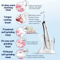 Electric Ultra-Sonic Acoustic Vibration Tooth Cleaner & Calculus Remover for beautiful teeth