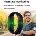 Bluetooth Fitness Watch - Monitor Heart Rate, Blood Pressure, Blood Oxygen, Sport, Calorie, Distance