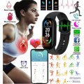 Bluetooth Fitness Watch - Monitor Heart Rate, Blood Pressure, Blood Oxygen, Sport, Calorie, Distance