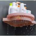 Instant 360° Rotating Shelf with Gripology Suction System, Space Saver, No Tools, No Assembly