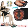 Electric EMS Foot Muscle Massager with 6 Modes, 10 Levels, 15 Minutes Auto Cycle