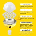 Electric Steamer - Boil eggs, Cook or Warm Food in Minutes, Easy and Safe